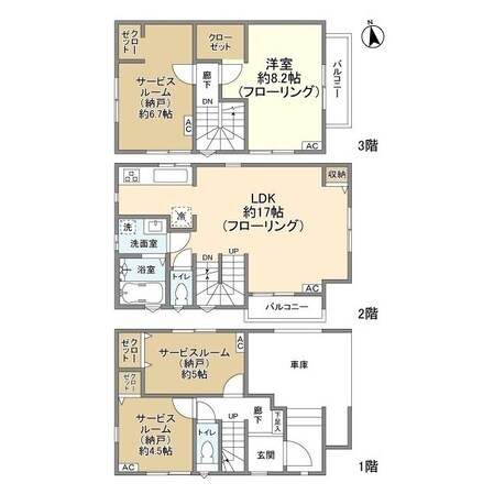 Ｋｏｌｅｔ横浜富岡西＃０３の物件間取画像